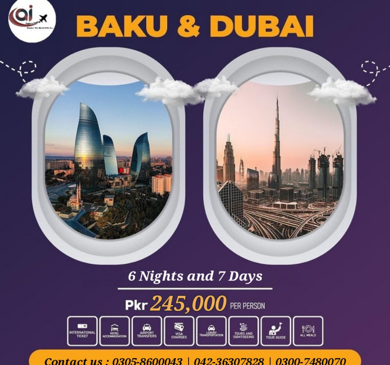 Dubai and Baku Group Tour